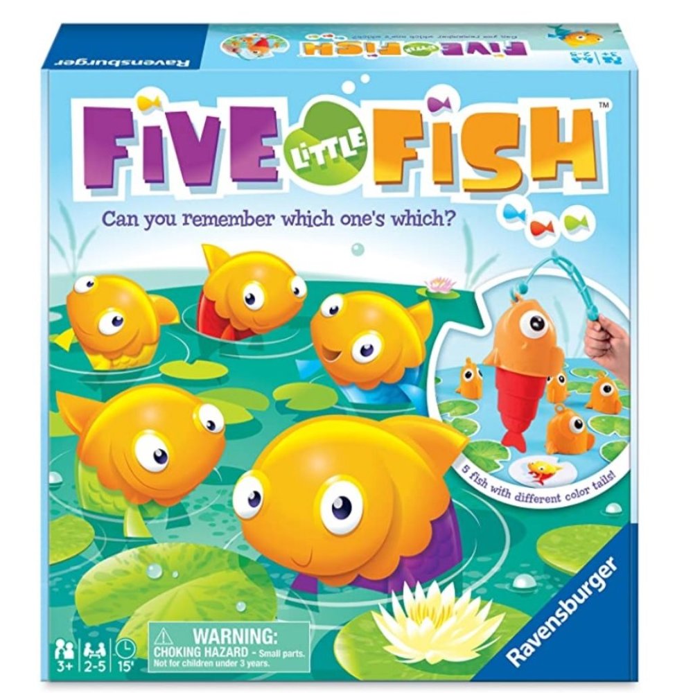 Toddler - Child Game Five Little Fish